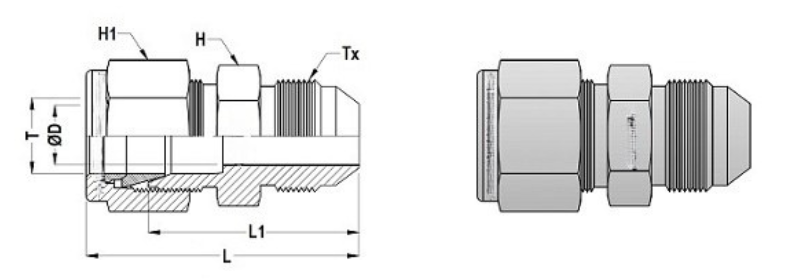 Male Connector Dimensions